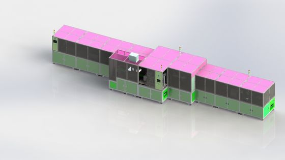 Chaîne de production élevée de batterie au lithium de sécurité professionnelle avec la capacité de production élevée