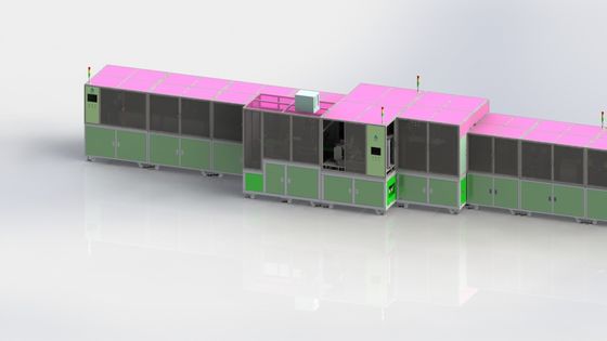 Chaîne de production élevée de batterie au lithium de sécurité professionnelle avec la capacité de production élevée