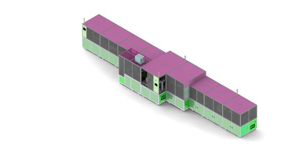 Chaîne de production élevée de batterie au lithium de sécurité professionnelle avec la capacité de production élevée