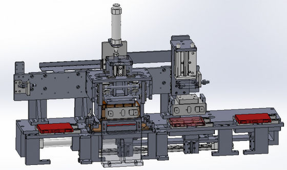 Chaîne de montage de batterie rechargeable de lithium capacité élevée pour former l'oreille de Polonais