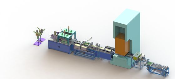 Chaîne de montage zinc-nickel de plat de batterie 25kva AC220V