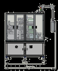 Chaîne de production blanche de batterie d'ion de lithium machine de stratification de station de double
