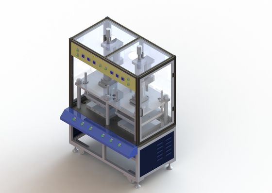 presse chaude et froide de batterie d'équipement industriel de batterie d'ion de 15ppm Li après enroulement