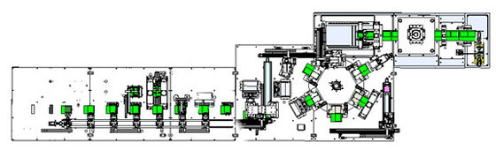 Contrôle de poinçon de PLC de machine de conditionnement de plastique de mine automatique en aluminium de feuille