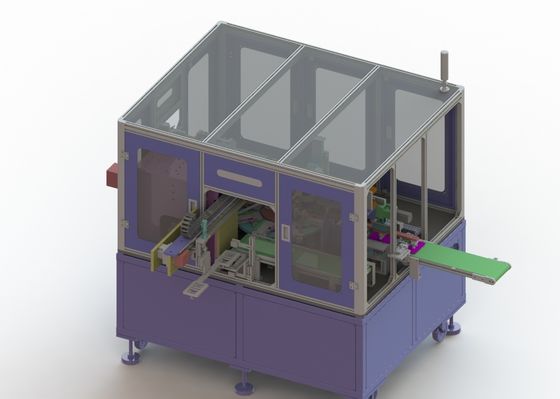 Chaîne de production de batterie d'ion de lithium de rendement élevé équipement de pulvérisation de code