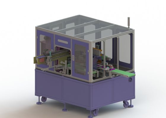 Chaîne de production de batterie d'ion de lithium de rendement élevé équipement de pulvérisation de code