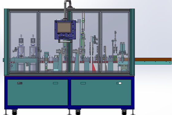 Machine cylindrique 380V à trois voies 50HZ 3KW de production de la batterie 18650