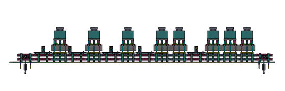 Machine de remplissage de boue pour le lithium cylindrique Ion Battery