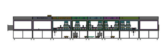 Machine de remplissage de boue pour le lithium cylindrique Ion Battery