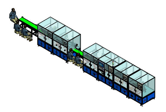 ligne molle de paquet d'Assemblée de batterie de PAQUET d'équipement industriel de batterie d'ion de 3C Li