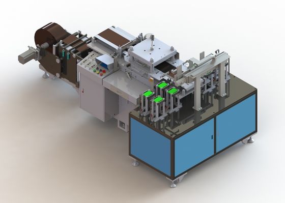 la chaîne de production de batterie au lithium 50Hz laser meurent machine de découpage automatique de Polonais