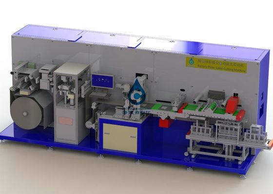 trancheuse de laser de Polonais de batterie de la machine 200W de fabrication de batterie d'ion de 120PPM Li