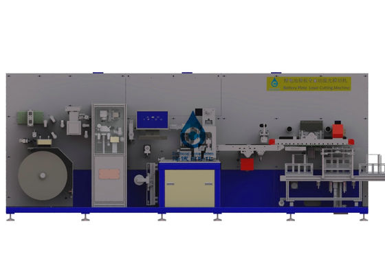 trancheuse de laser de Polonais de batterie de la machine 200W de fabrication de batterie d'ion de 120PPM Li