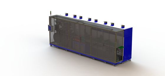 Machine de découpage de matériel de morceau de Polonais