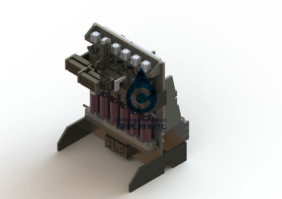 Chaîne de production de batterie au lithium machine de remplissage liquide de condensateur superbe