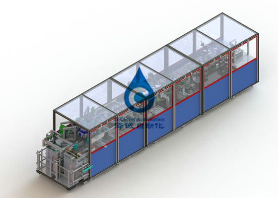 Chaîne de production de batterie au lithium de Digital