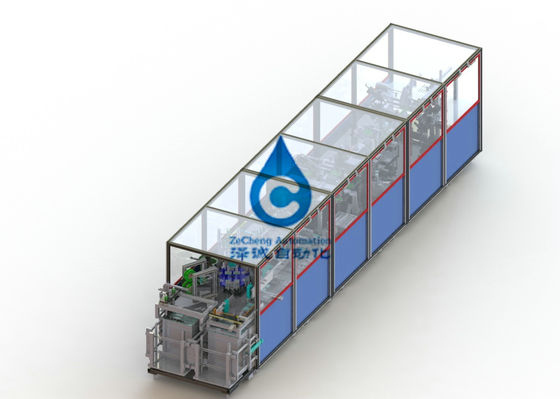 Chaîne de production de batterie au lithium de Digital