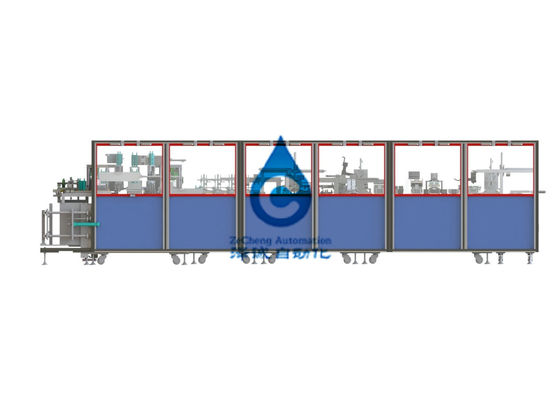 Chaîne de production de batterie au lithium de Digital