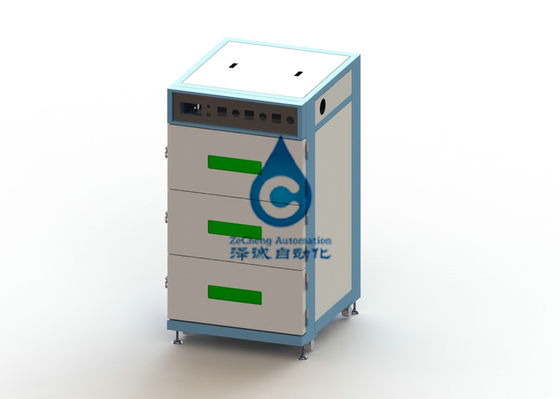 Four de respiration intelligent de vide de porte simple d'équipement industriel de batterie au lithium