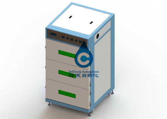 Four de respiration intelligent de vide de porte simple d'équipement industriel de batterie au lithium
