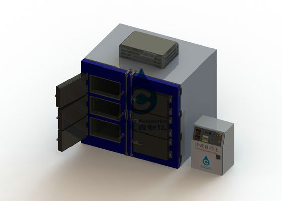 Acier inoxydable multicouche de respiration intelligent de four de vide de porte simple intérieur