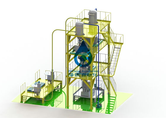 Groupe automatique de batterie au lithium pesant le système 380V pour des matériaux de cathode d'anode