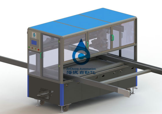 Chaîne de production automatique de batterie au lithium de machine attachante du ruban adhésif de module de batterie de 8 page par minute