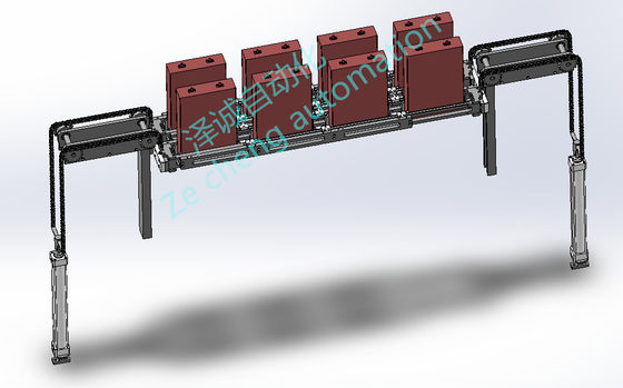 ligne liquide machine de machine de l'injection 1500KG de nettoyage ultrasonique de batterie au lithium