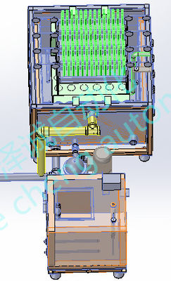 ligne liquide machine de machine de l'injection 1500KG de nettoyage ultrasonique de batterie au lithium