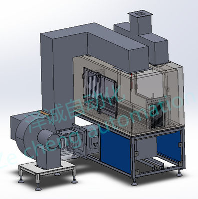 Chaîne de production de batterie d'ion de lithium SUS304, dessiccateur de douche d'air pur de batterie au lithium