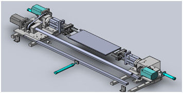 Chaîne de production de batterie d'ion de lithium d'écran tactile cellule électrique attachant la machine