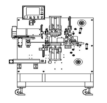 Lithium Ion Battery Pole Sheet Bag faisant le système de contrôle de PLC d'Omron de machine