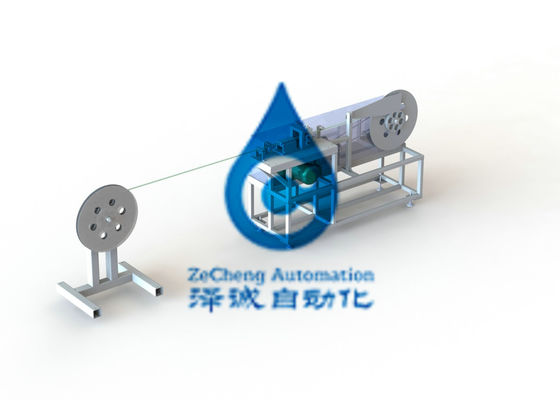 Chaîne de production perforatrice de bande en acier tridimensionnelle automatique de batterie au lithium
