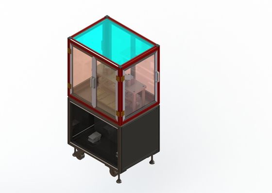Chaîne de production semi automatique de batterie au lithium machine de découpage négative positive