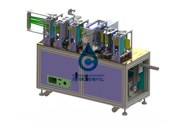 Chaîne de production de la batterie 6KW machine automatique de masque de pliage de contrôle de PLC