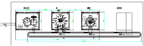 Chaîne de montage de paquet de batterie de PLC d'OMRON Supercapacitor Shell Rolling Groove Sealing automatique
