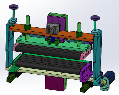 Machine de stratification de batterie au lithium de place d'équipement de production de batterie de 5 page par minute