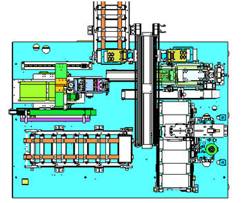 Machine de revêtement complètement automatique de grande précision d'équipement de production de batterie