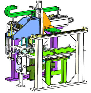 Machine de revêtement complètement automatique de grande précision d'équipement de production de batterie