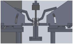 Machine de recourbement et de scellage d'équipement de production de batterie de rendement élevé