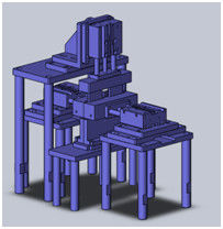 Machine de recourbement et de scellage d'équipement de production de batterie de rendement élevé