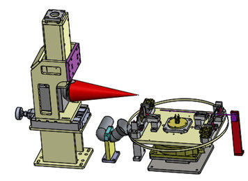 Chargement et déchargement automatiques de détection de CCD d'équipement de soudure laser de plat de transfert