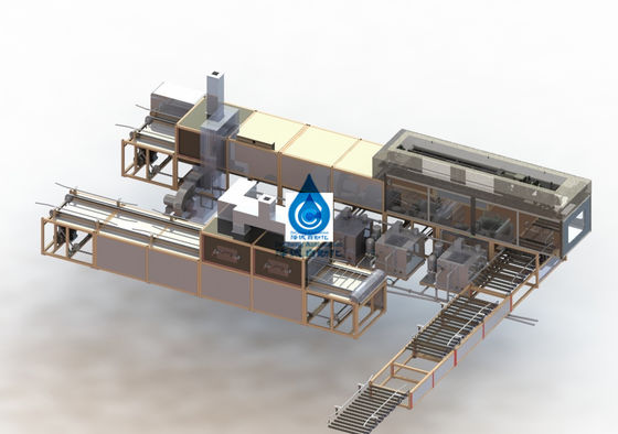 Chaîne de production complètement automatique de batterie au lithium de dessiccateur de nettoyage de batterie