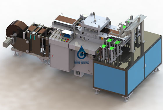 Chaîne de montage de batterie d'ion de lithium perforateur de puce de Polonais