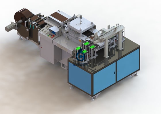 Chaîne de montage de batterie d'ion de lithium perforateur de puce de Polonais