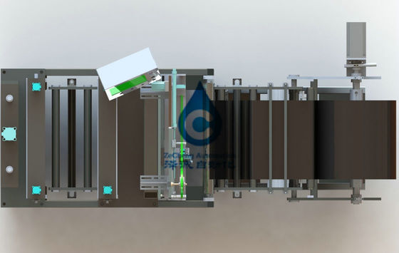 Chaîne de production automatique de batterie de découpeuse de ruban adhésif de morceau de Polonais de batterie de voiture