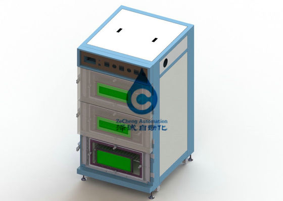 Porte simple de respiration intelligente de four de vide de trois couches garantie de 1 an