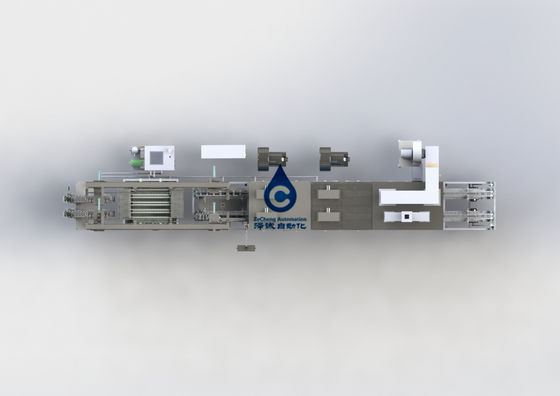 Chaîne de production de batterie au lithium 12PPM décapant ultrasonique SMC de batterie de puissance de 380V