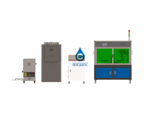 Dispositif de soudure laser de PLC d'Omron pour la colonne zinc-nickel de Polonais de cellules de batterie