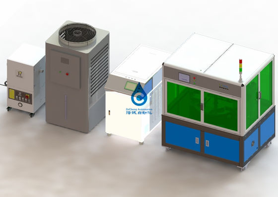 Dispositif de soudure laser de PLC d'Omron pour la colonne zinc-nickel de Polonais de cellules de batterie